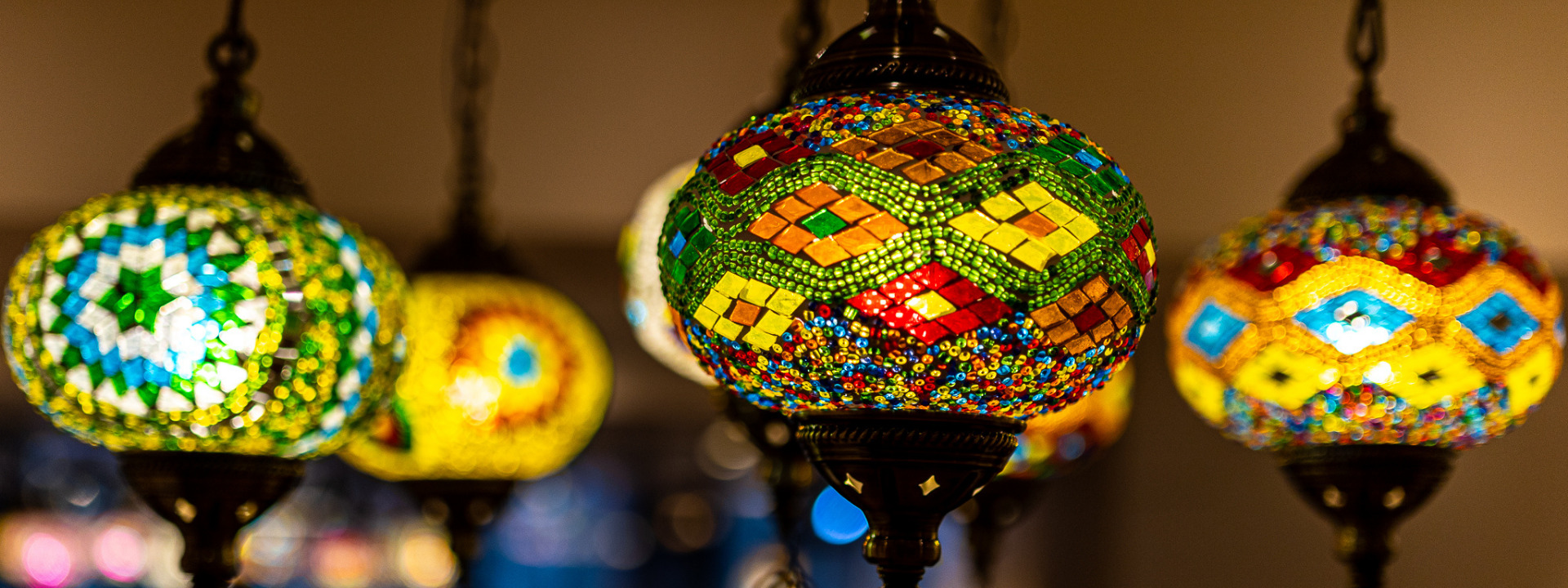 ＊NEW＊トルコ製ハンドメイド モザイクランプ（ブラウン） 797ffe1229deba9293aee8fd99fd3b